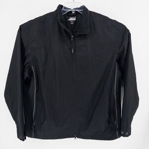Snake Eyes Mens Large Jacket Full Zip Performance Rainwear Windbreaker‎ Golf